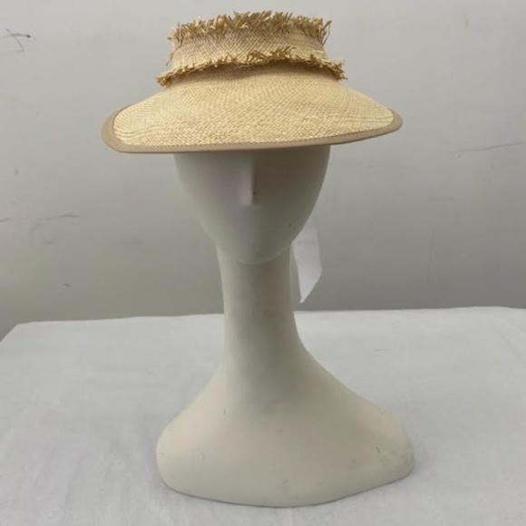 Frayed Straw Visor